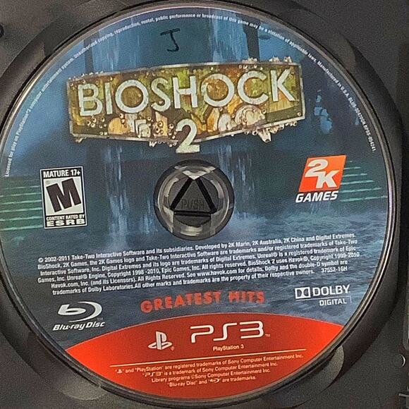 Bioshock 2 - Playstation 3, PS3 Game, EUC, February 2010 - Picture 1 of 3